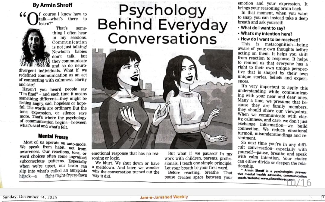 Psycho behind daily conversations